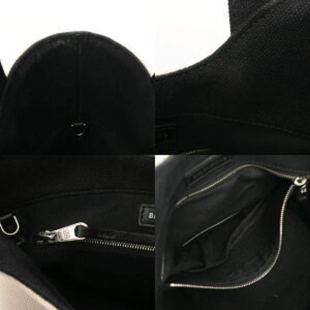 Balenciaga New Wave XS White Black Canvas Handbag - Picture 8 of 9